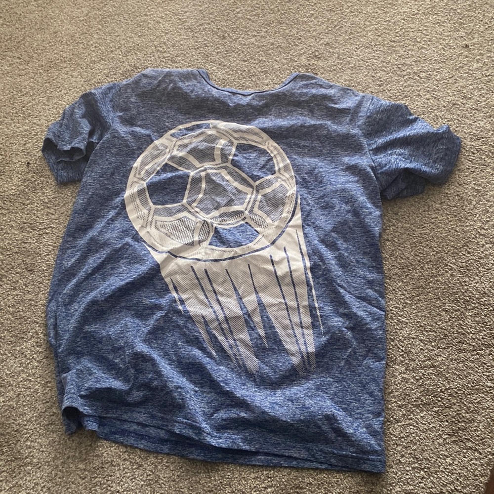 Blue Soccer shirt
